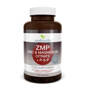 MEDVERITA ZMP ZINK&MAGNESIUM CITRATE 180CAPS1