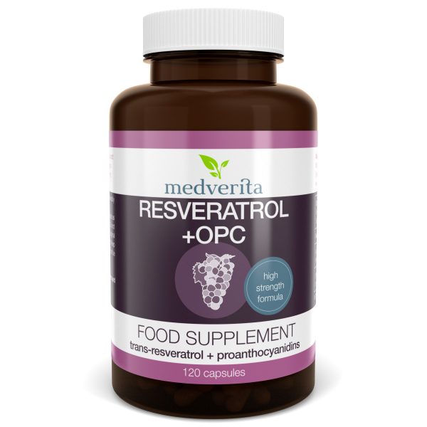 MEDVERITA RESVERATROL + OPC (GRAPE SEED EXTRACT 95%)