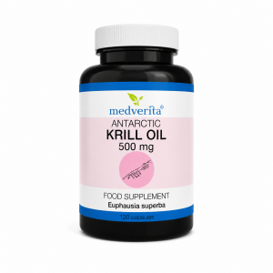 Medverita Antarctic Krill Oil 500 mg – 120 Capsules