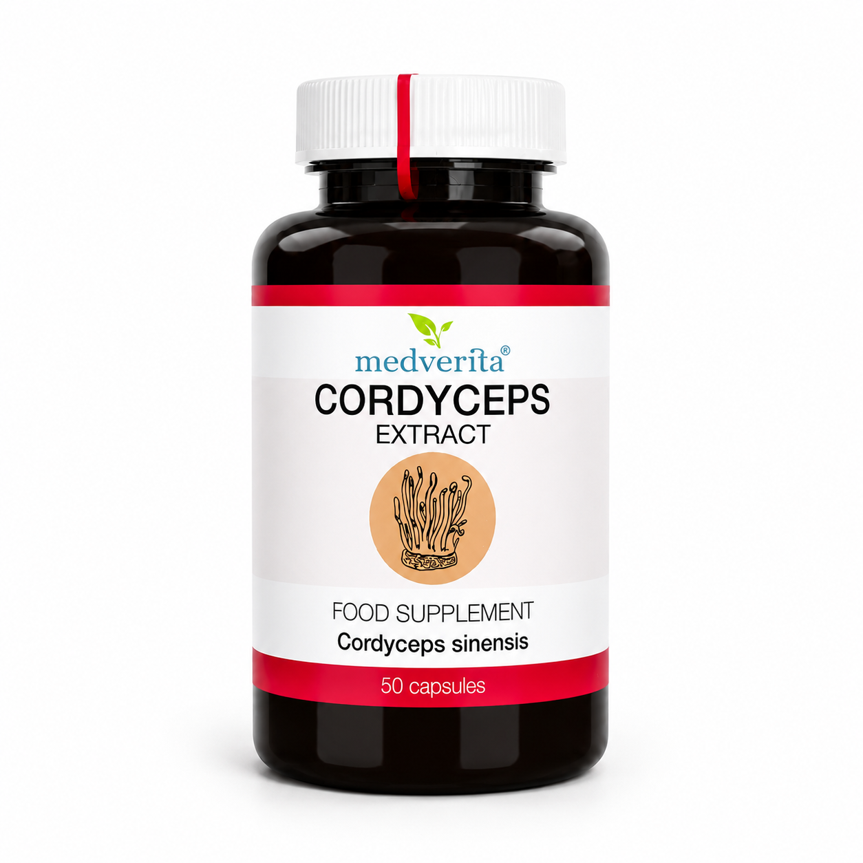 Medverita Cordyceps Extract 1000 mg – 50 Capsules